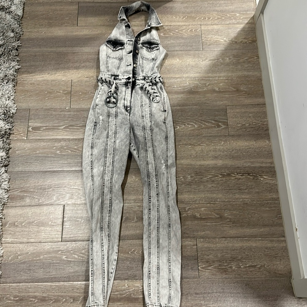 Retrofete denim jumpsuit